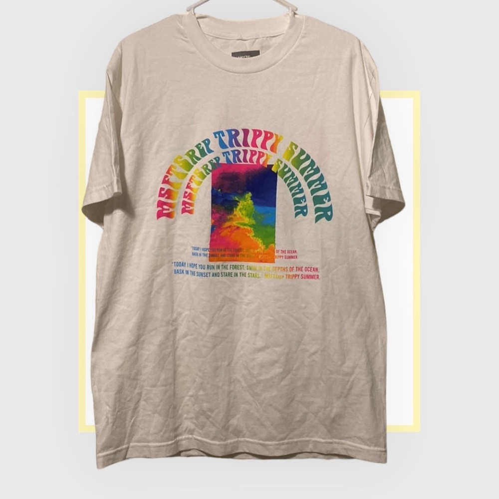 MSFTSrep Mystery Tripp Summer Shirt Size Large